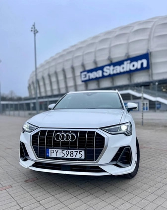 Audi Q3 cena 147550 przebieg: 584, rok produkcji 2021 z Brodnica małe 137